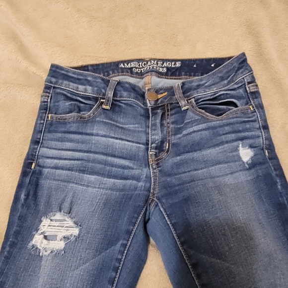 American Eagle distressed jegging size 4 - Picture 7 of 15